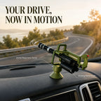 Inertia-Drift Rotating Gatling Dashboard Ornament