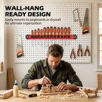 🔧 Magnetic Screwdriver & Wrench Organizer