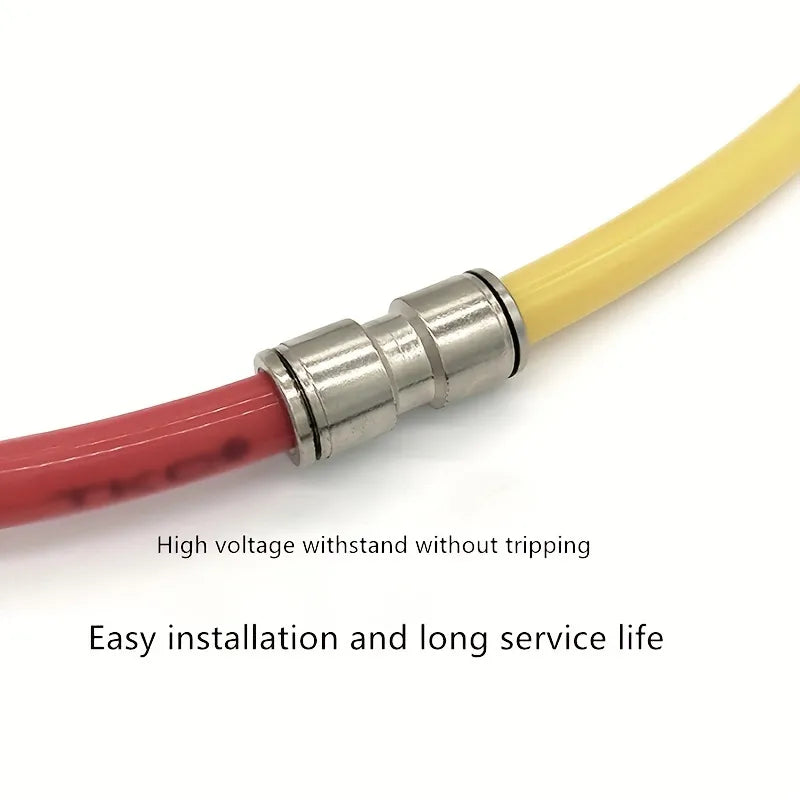 Air Pipe Quick Connector Accessories Iron Plastic Pneumatic PC Quick Plug