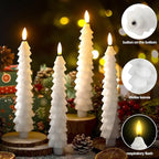 Flameless Taper Candles 🕯