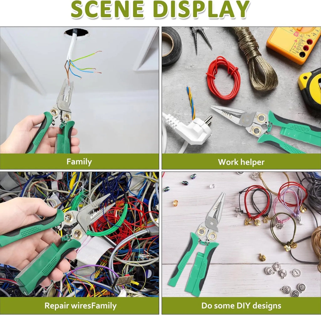 🔧 8-in-1 Wire Stripper