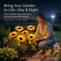 🌻 Artificial Sunflower Solar Lights – Outdoor Garden Stake Lights