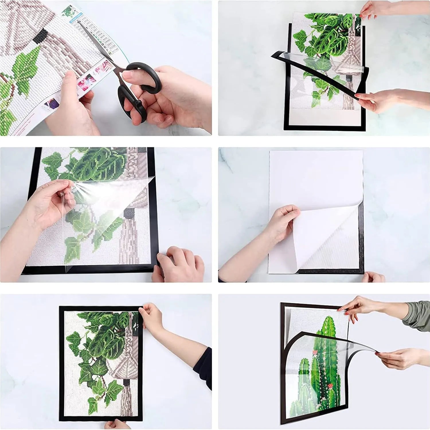 Magnetic Art Frame Self-Adhesive