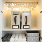 🌟Foldable Sheet Storage Set – Keep Your Bedding Organized and Neat 🛏️✨