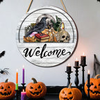 Interchangeable Seasonal Welcome Door Sign Set