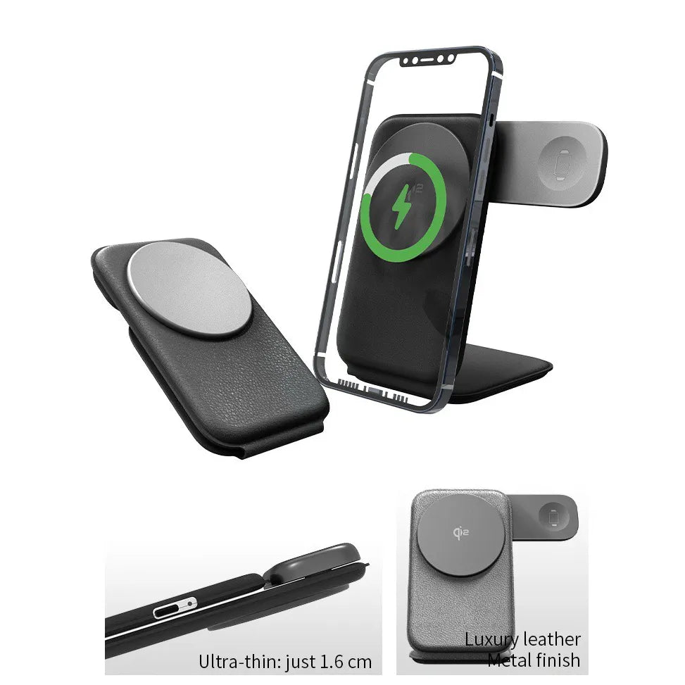 3-in-1 Magnetic Wireless Charging Station (Qi2 Certified)