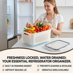 🍓 Food Storage Containers for Refrigerator Organization