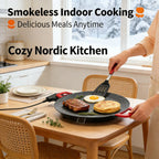 Indoor Smokeless Electric Griddle