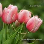 🌷 Lifelike Tulip Bouquet Décor for Every Space