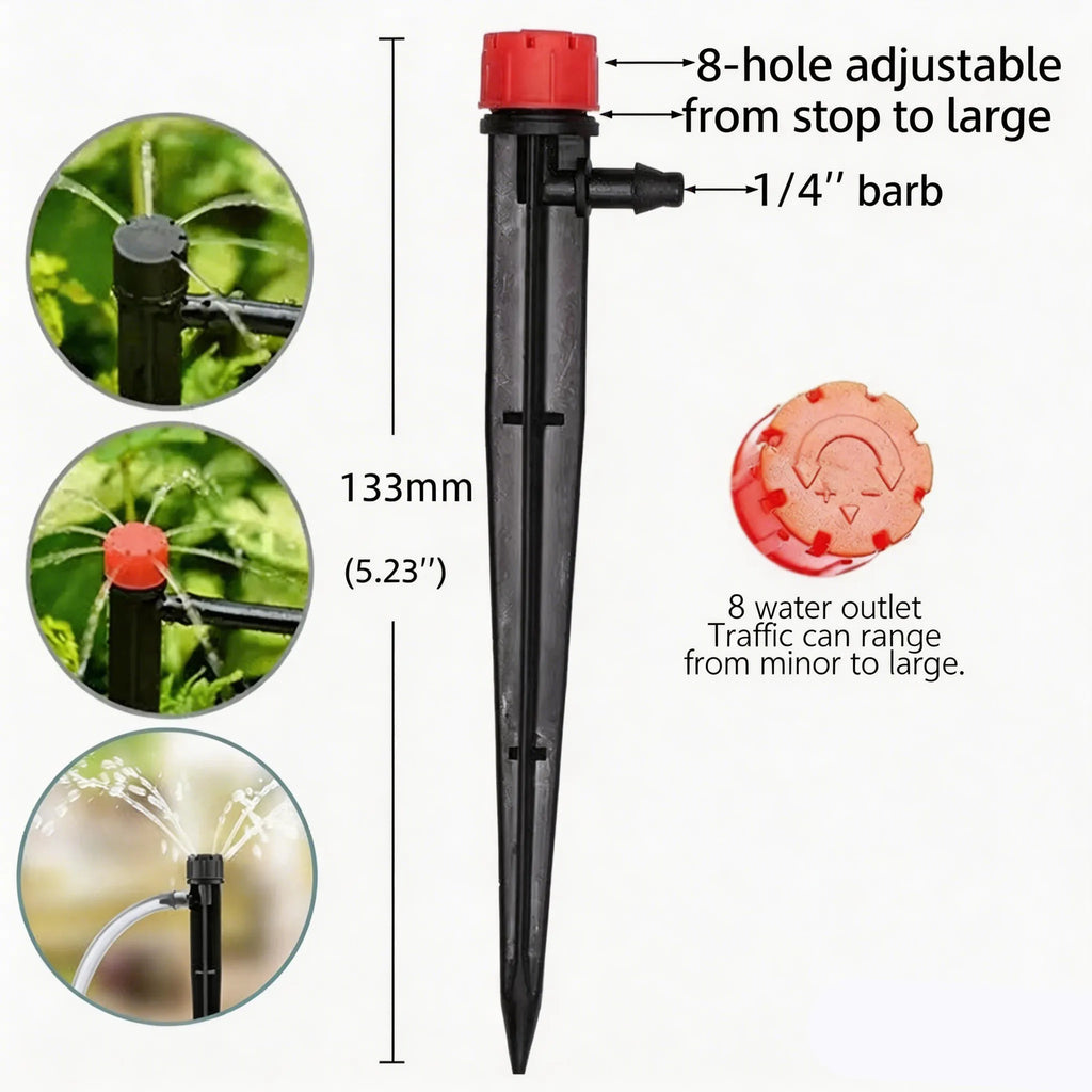 💧 12-Plant Solar Drip Irrigation Kit 🔥