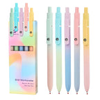 ✨ 5-Piece Retractable Gel Pen Set – Smooth, Quick-Drying, and Elegantly Designed