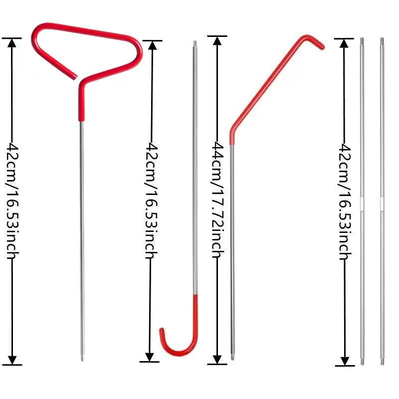 Heavy-Duty Fifth Wheel Pin Puller & Tire Repair Tool Kit