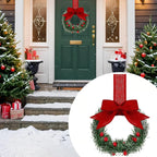 🎄 Versatile Mini Christmas Wreaths – Perfect Festive Decor for Every Corner!