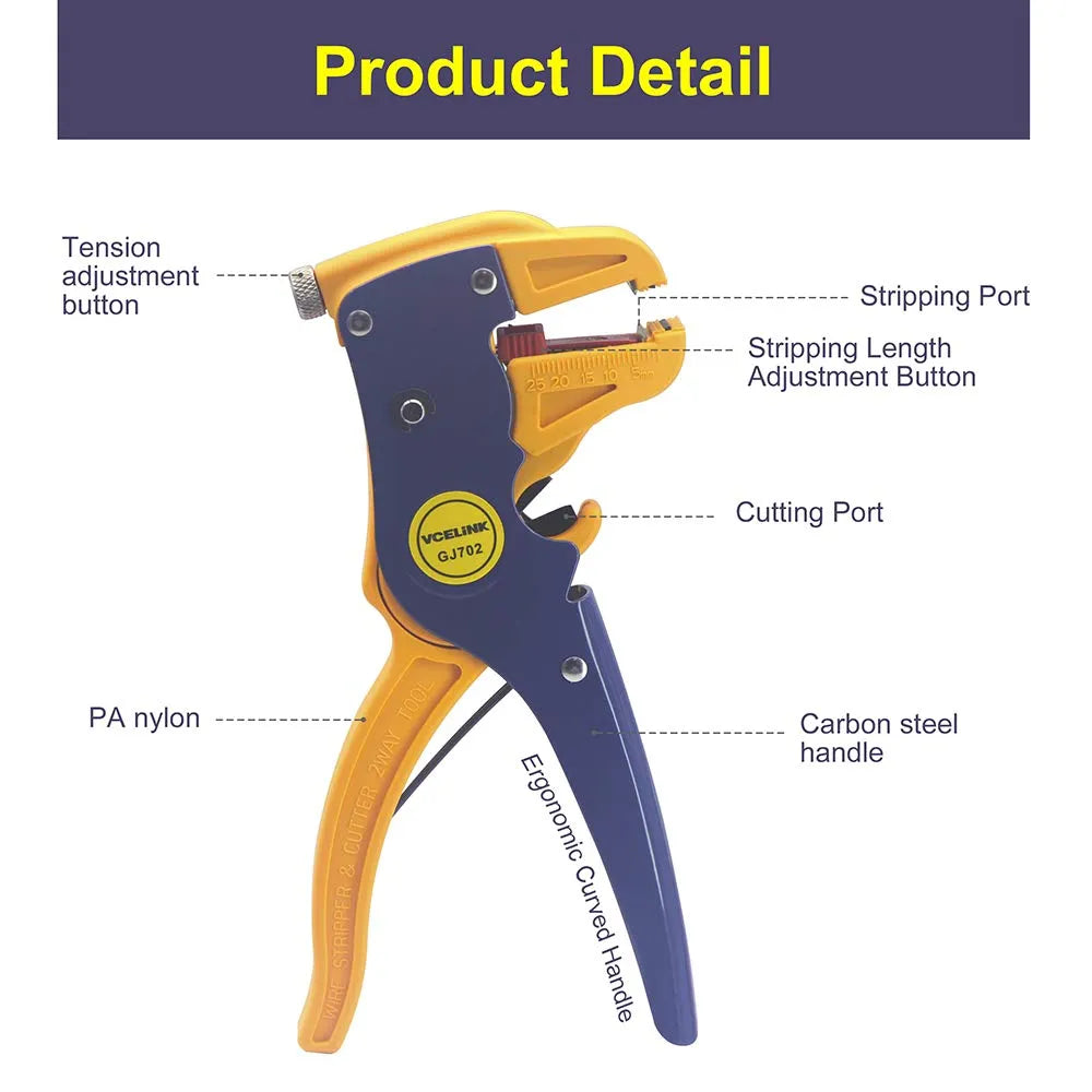Automatic wire stripper
