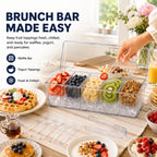 🧊 5-Compartment Chilled Tray