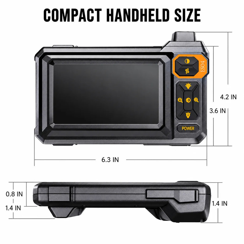 See Inside Before You Take It Apart — 4.3-Inch Inspection Camera