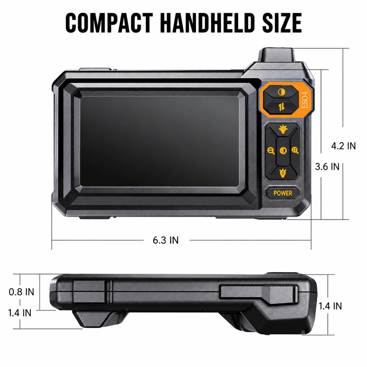 See Inside Before You Take It Apart — 4.3-Inch Inspection Camera