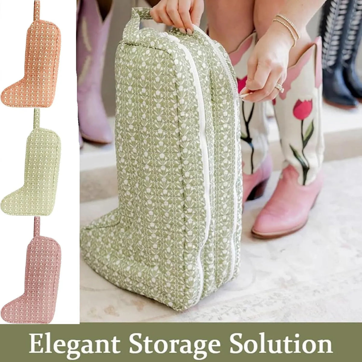 👢 Foldable Boot Travel Case