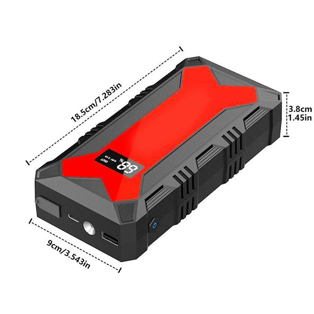 🚗 Portable Mini 6000mAh Car Jump Starter