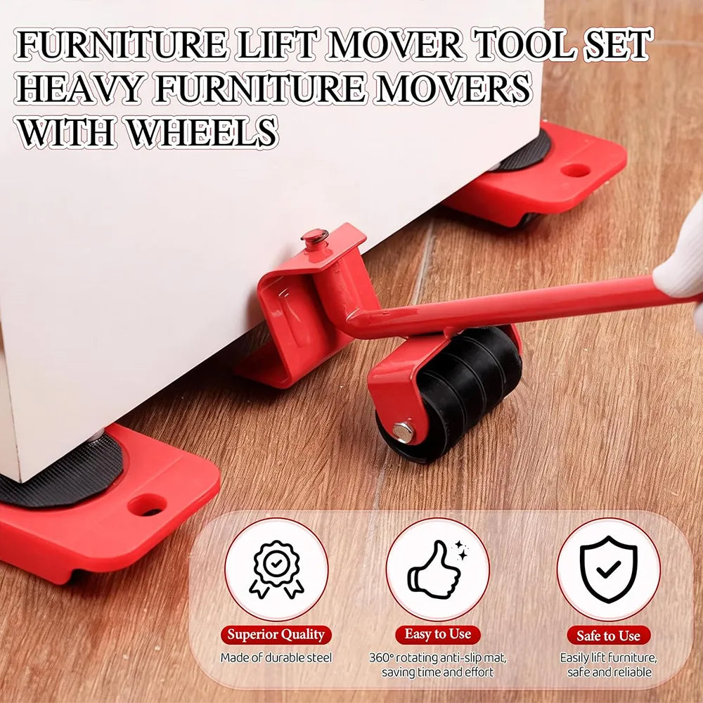 🛠️ Furniture Lift Mover Tool Set