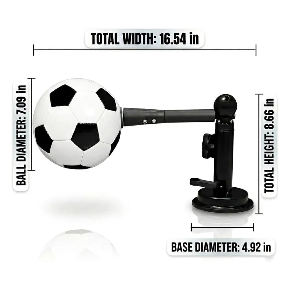 ⚽ 360° Suction Cup Soccer Trainer