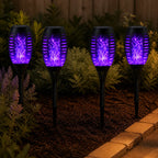 Solar Flickering Flame Torch Lights