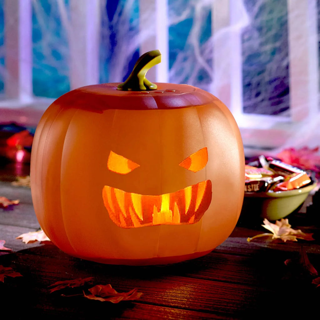 Animated Talking Pumpkin Projection Show