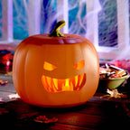Animated Talking Pumpkin Projection Show
