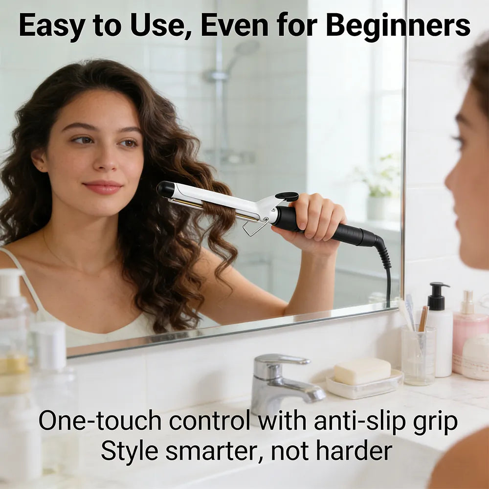 💁‍♀️ Professional Ceramic Hair Curling Iron