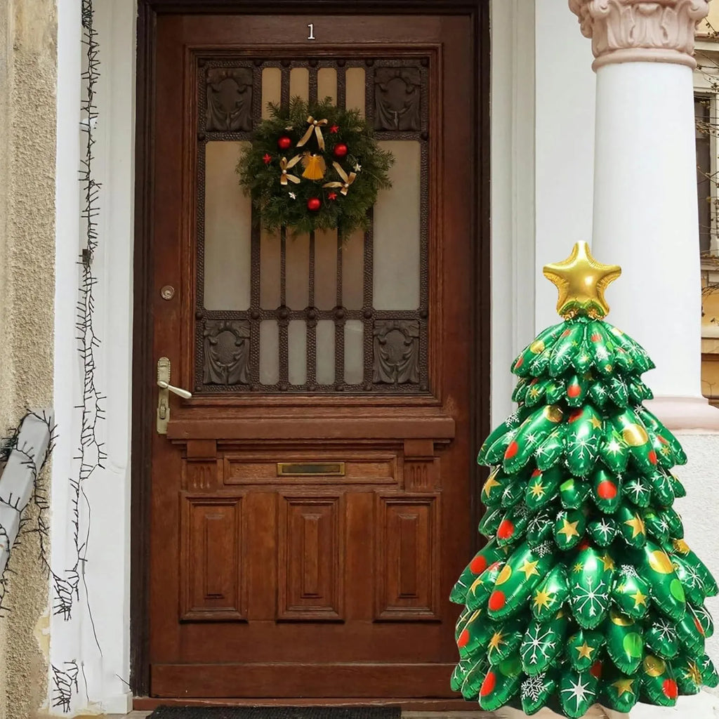 🎄4D Standing Large Christmas Tree Foil Balloon