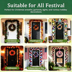 Adjustable Door-Frame Wreath & Garland Hanger Rod