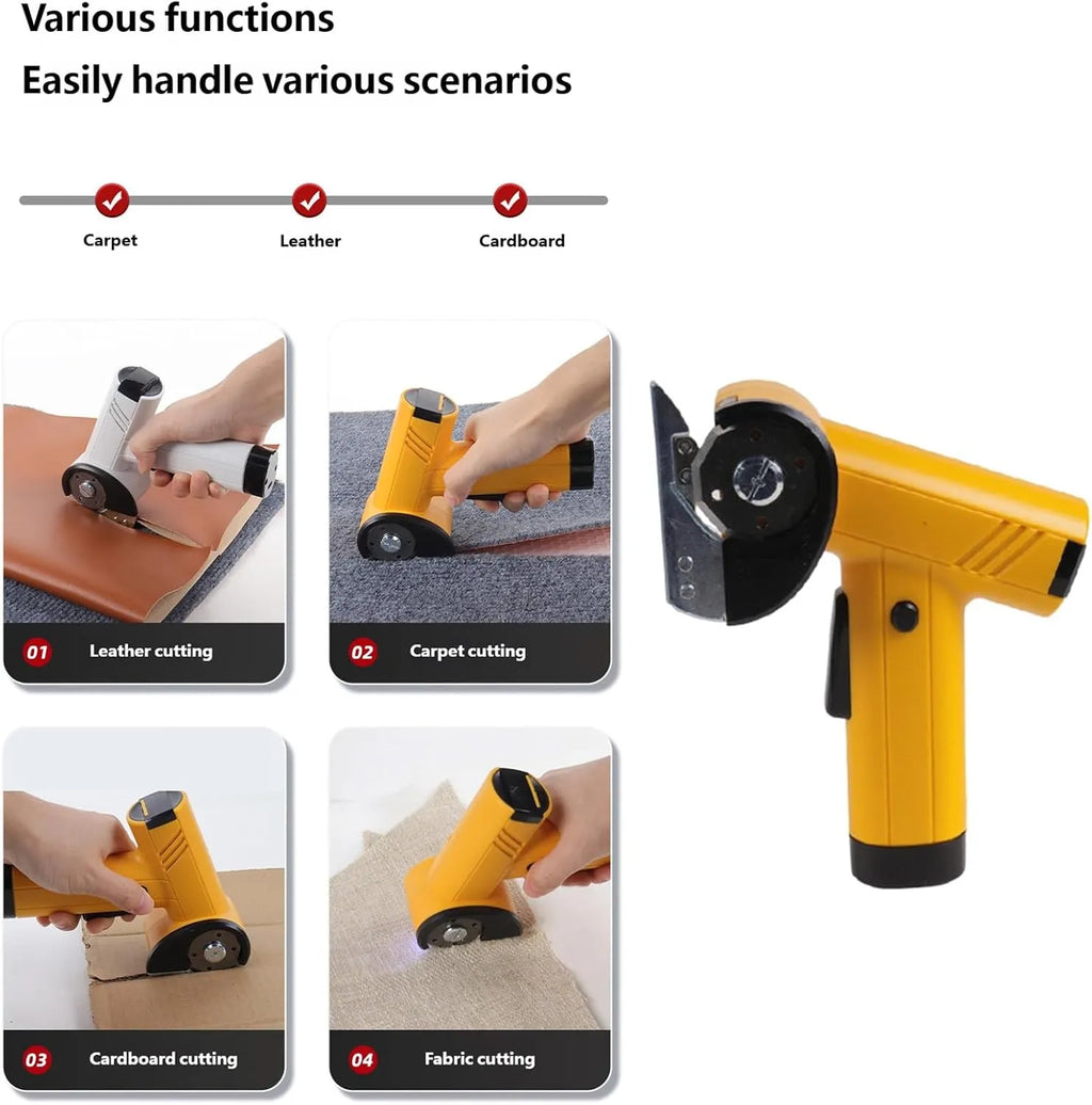 ✂️ Cordless Electric Fabric Shears