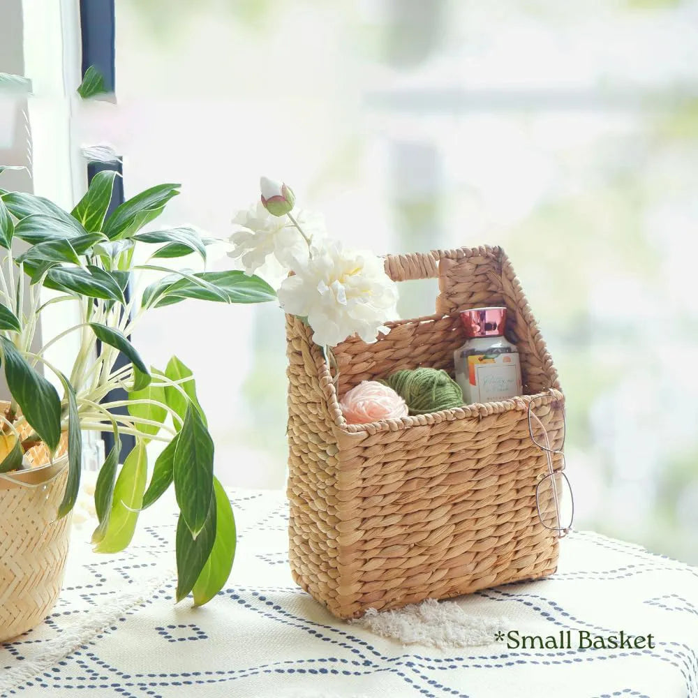 🌿 Woven Hanging Storage Basket