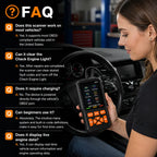 🔧M525 OBD2 Scanner – Advanced Engine Diagnostic Tool with Battery Test & Live Data