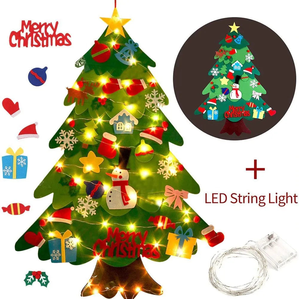 🎁DIY Filz-Weihnachtsbaum-Set