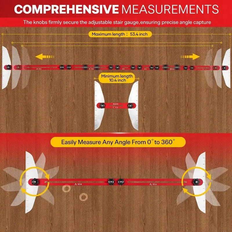 🛠️ Precision Stair Tread Template Tool