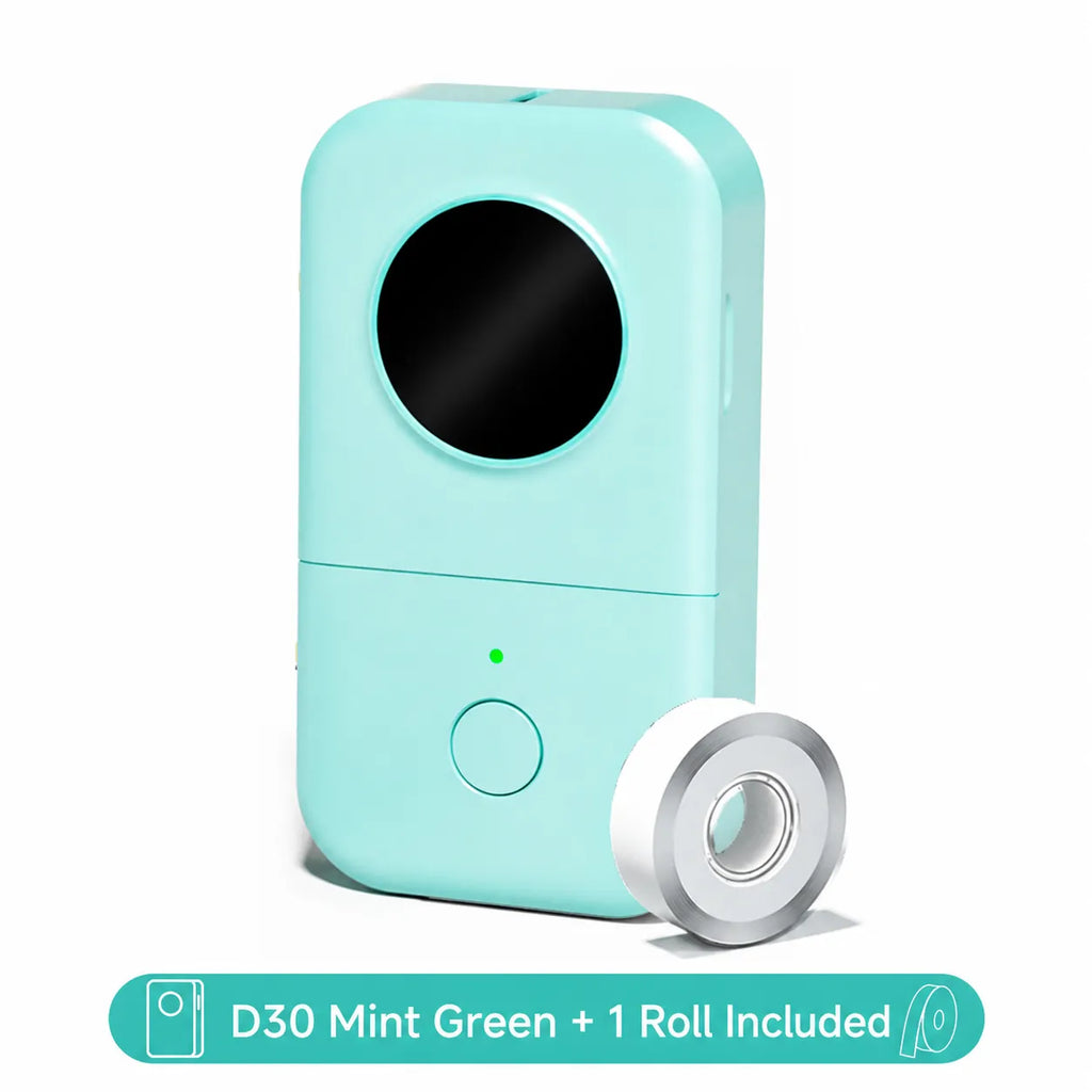 Pocket Bluetooth Label Printer – Ink-Free Home Organizer