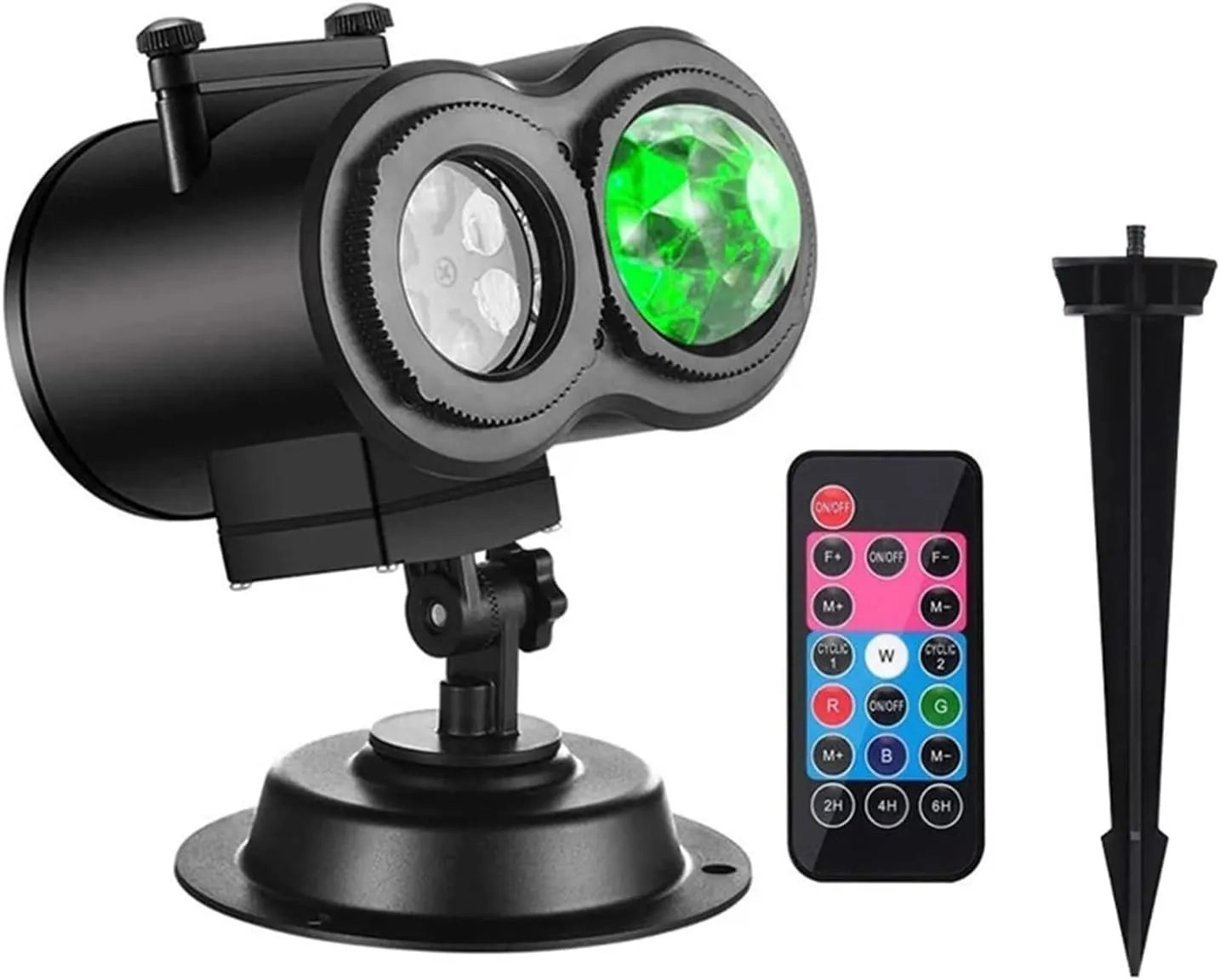 🎅 2-in-1 Outdoor Christmas Projector Light
