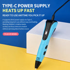 ✨ 3D Printing Pen – Educational Drawing & Doodling Pen for Kids