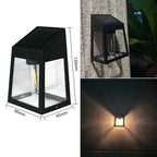 🌟Solar LED Wall Light – Warm & Waterproof