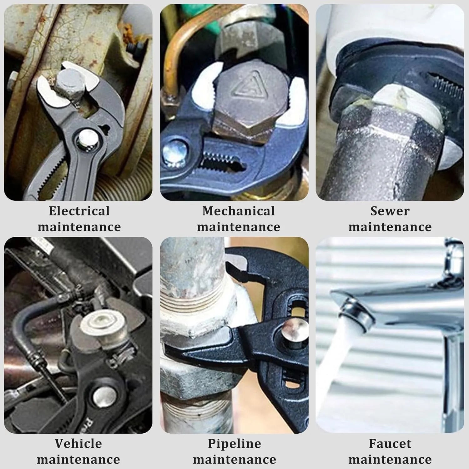 Groove Wrench Pliers