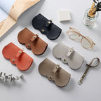 Soft Leather Sunglasses Bag