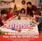 🎨 Kids' Air-Dried Clay Set – The Ultimate Creative Gift for Christmas!
