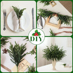 ✨18" Real Touch Norfolk Pine Branches