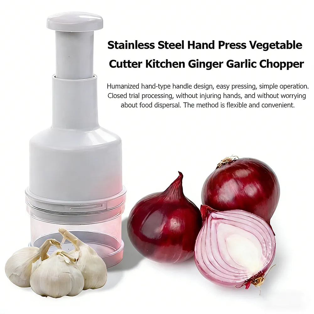 🥕 Press-Type Food Chopper
