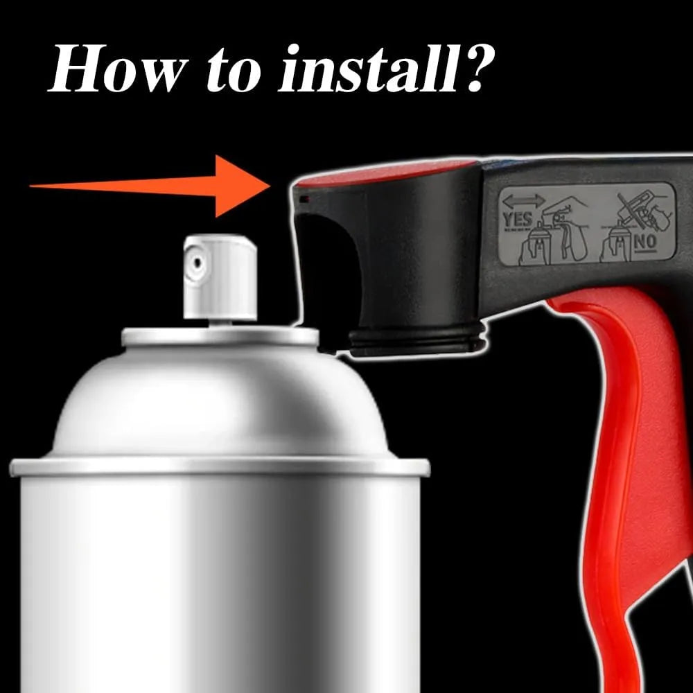 Portable Spray Can Trigger Handle