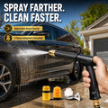 Portable High-Pressure Water Sprayer with Adjustable Brass Nozzle