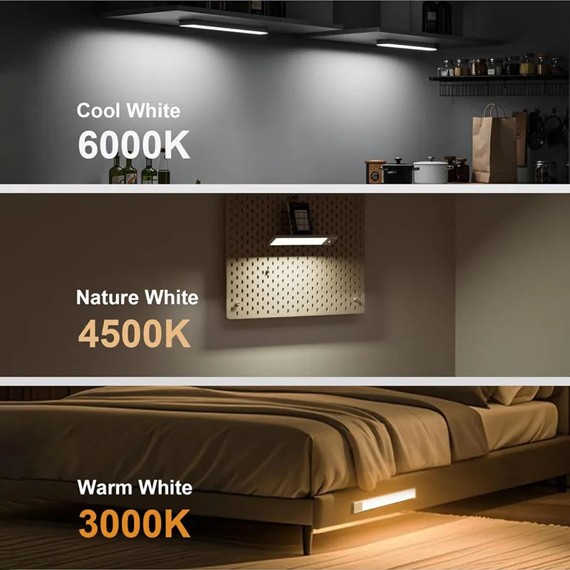 ✨ Under-Cabinet Lighting - Sensor-Activated & Dimmable LED Light
