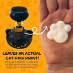 Cat Paw Foam Soap Dispenser – Refillable Black Kitty Pump