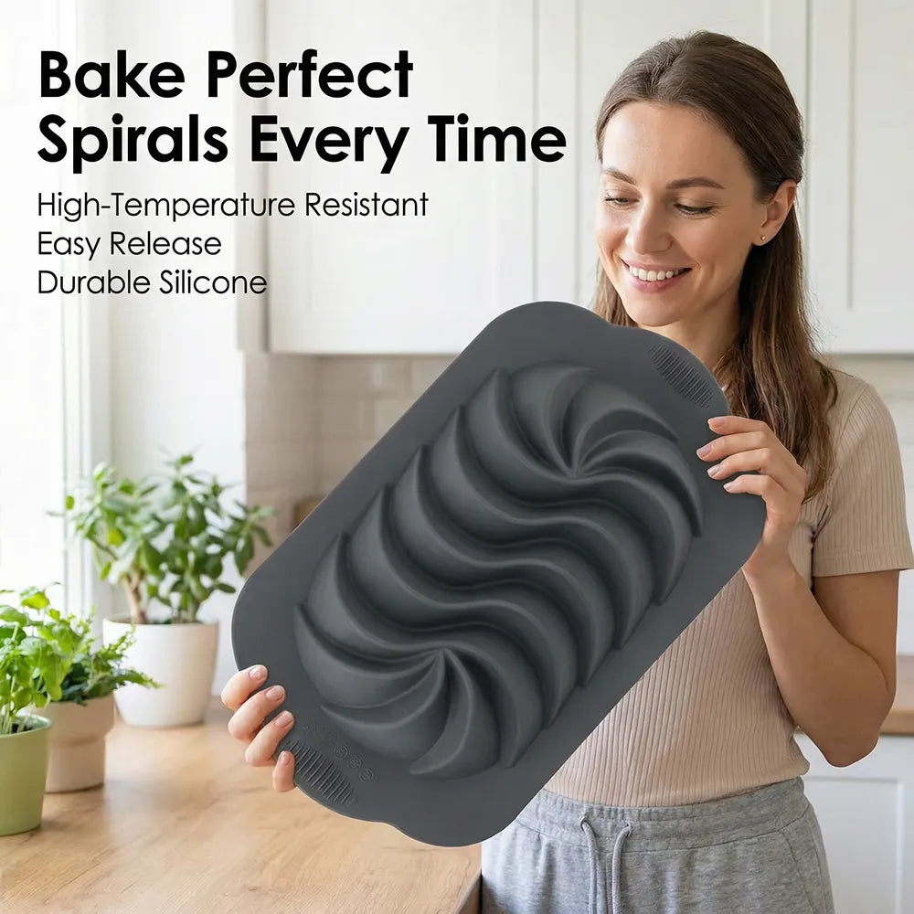 🍞 Beautiful results, perfect release. Non-Stick Silicone Baking Pan